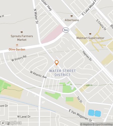 Map of scavenger hunt walking tour for Blaze the Trail: Nevada State Adventure