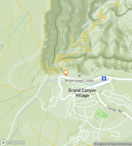 Map of scavenger hunt walking tour for Canyon Caper Scavenger Hunt