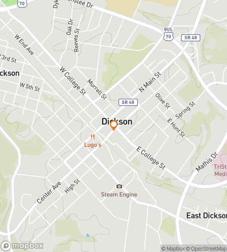 迪克森市中心&OpenCurlyDoubleQuote;Rail It In&rdquo;寻宝徒步之旅地图