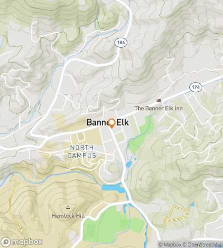 Map of scavenger hunt walking tour for Raise the Banner, Elk!: The High-Country Discovery Hunt