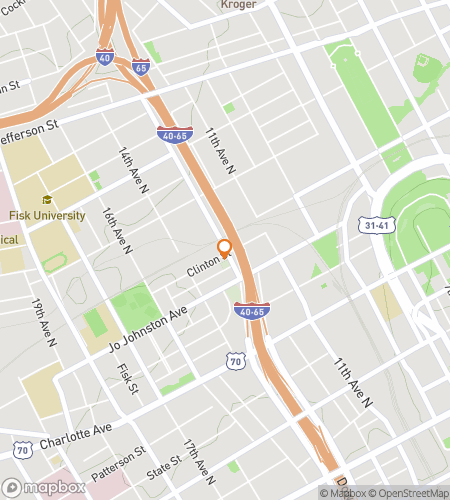 Find It at Fisk University için scavenger hunt yürüyüş turu haritası