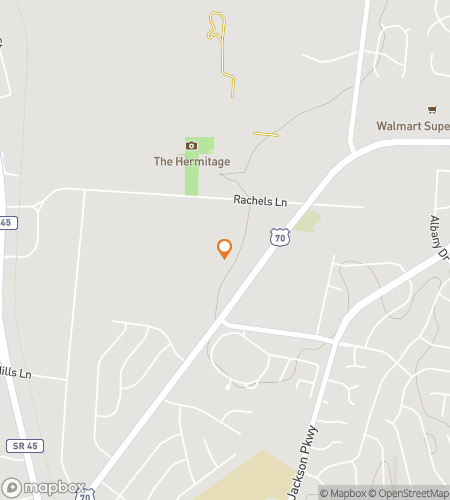 Map of scavenger hunt walking tour for The Spirits of Hermitage: A Spooky Hunt