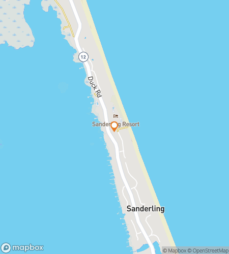 Map of scavenger hunt walking tour for Get Your Ducks in a Row&colon; Duck&comma; NC