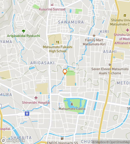 松本ミステリートレイル スカベンジャーハントウォーキングツアーマップ