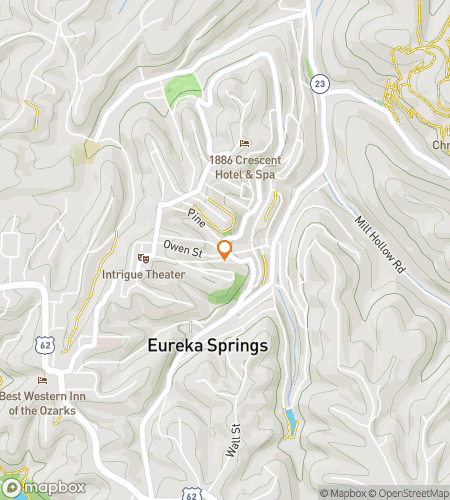 Map of scavenger hunt walking tour for Eureka Royale: The Battle for the Basin