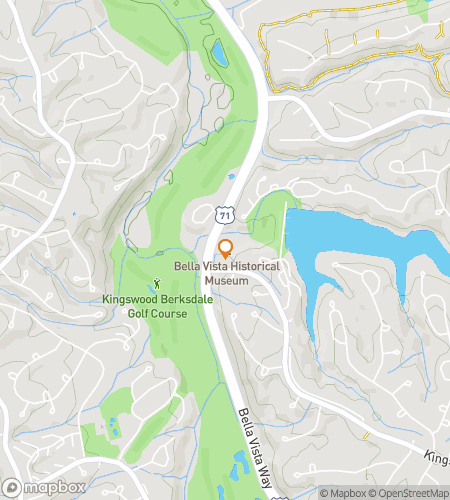 Map of scavenger hunt walking tour for Bella Behold&excl;&colon; The Scenic Bella Vista Hunt