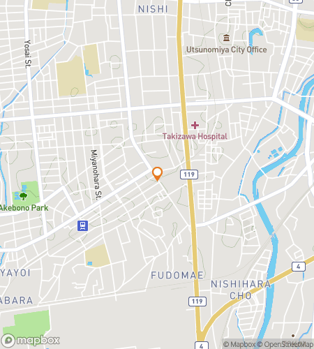 宇都宮のランタン、伝説、隠された通りを巡るスカベンジャーハントウォーキングツアーの地図