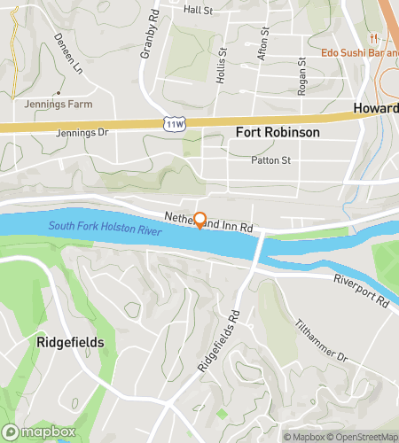 Térkép a Kingsport kincsvadászat gyalogtúrájához