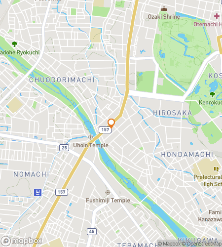 Map of scavenger hunt walking tour for Garden Bridges Map & Match