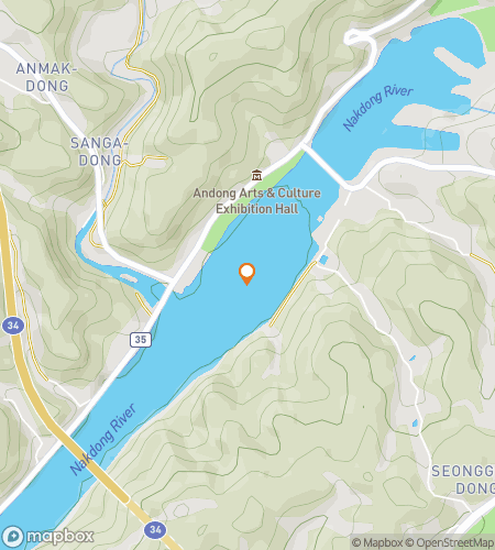 Map of scavenger hunt walking tour for Whispers of Hahoe: Discovering Andong