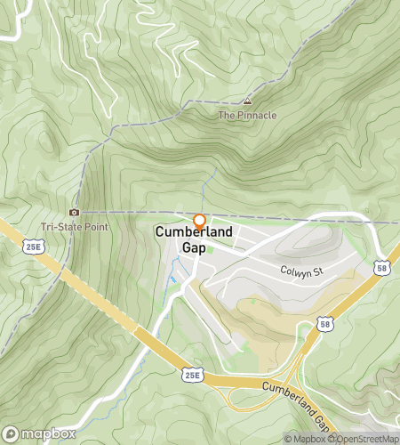 Cumberland Capers Hazine Avı Yürüyüş Turu Haritası