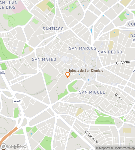 Map of scavenger hunt walking tour for Cathedral & Calle Larga Clue Cruise