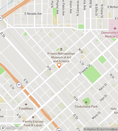 Map of scavenger hunt walking tour for Mural District Dazzling Downtown Dash