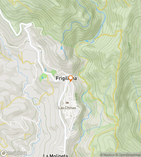 Map of scavenger hunt walking tour for From Mountains to the Med: The Frigiliana Adventure