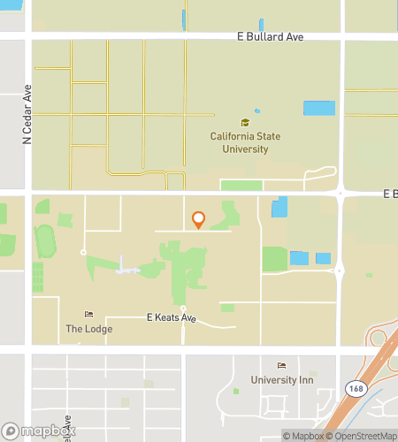 Map of scavenger hunt walking tour for California State University Hunt