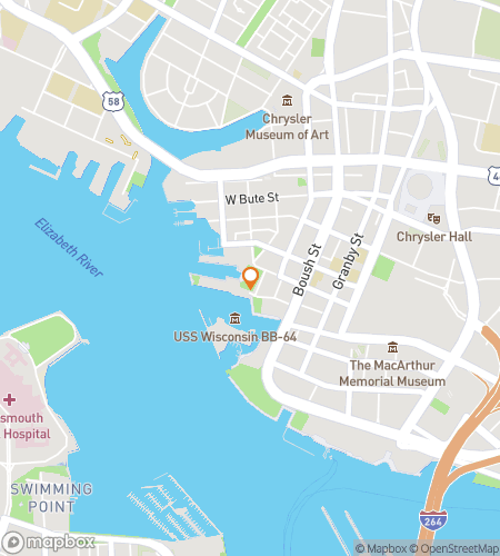 Mystery of Norfolk के लिए स्कैवेंजर हंट वॉकिंग टूर का नक्शा