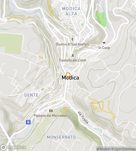 Map of scavenger hunt walking tour for Baroque & Bars of Chocolate: San Giorgio to San Pietro Quest