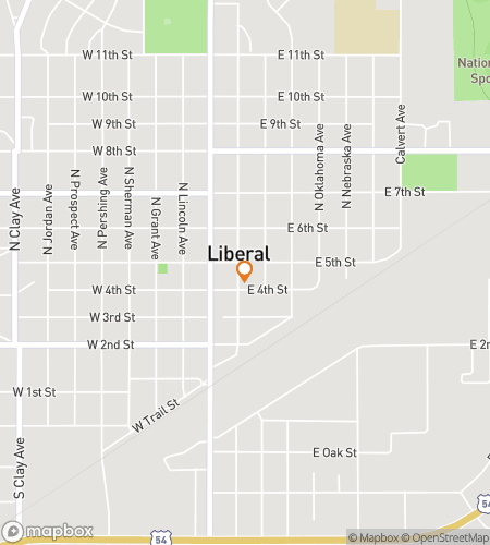 Map of scavenger hunt walking tour for Liberals Downtown Delight Scavenger Hunt