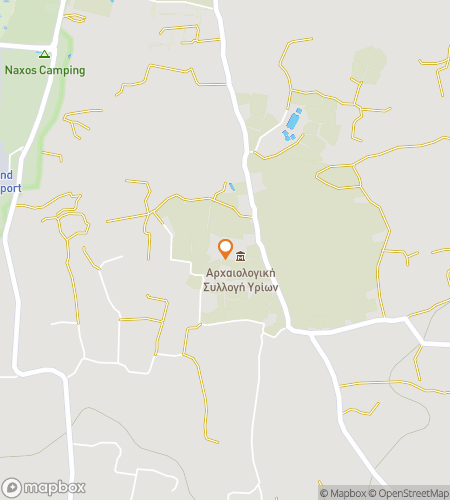 Map of scavenger hunt walking tour for Streets of Stone & Stories of the Sea: Tales of Naxos Town