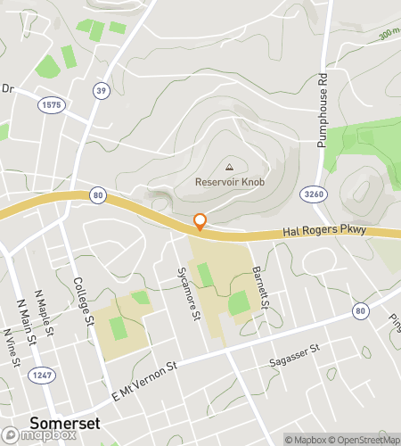 Map of scavenger hunt walking tour for Some-Where Sweet&excl; The Scenic Somerset Hunt