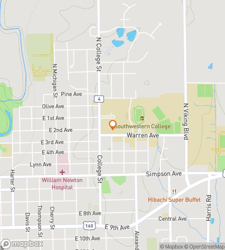 Hasepikkuelämyskartan kävelykierroksen kartta: The Great SCavenger: Southwestern College Edition