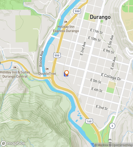 Térkép a szigetvár sétaturáról a Discover Daring Durangohoz