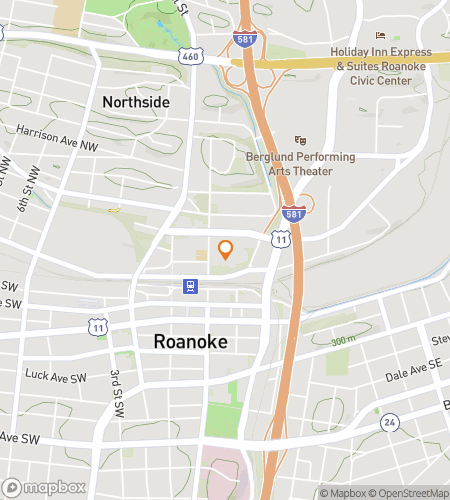 Map of scavenger hunt walking tour for Boo-noke: The Downtown Ghost Hunt