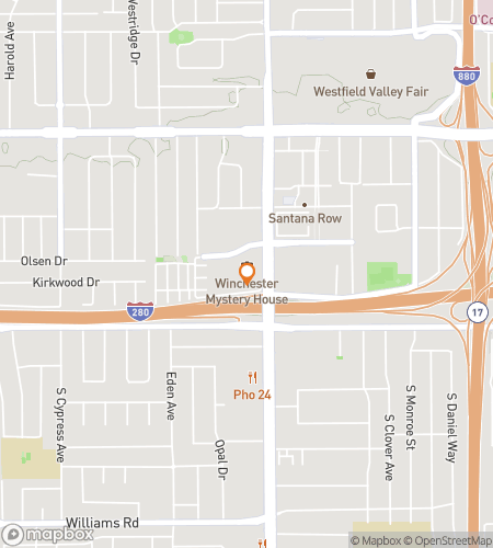 Map of scavenger hunt walking tour for West Valley Scavenger Hunt