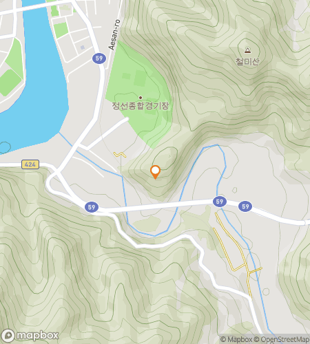 Карта пешеходного тура с охотой за сокровищами «Чонсонское путешествие: Горнодобывающие тайны и горное волшебство»
