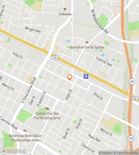 Map of scavenger hunt walking tour for History, Heights, and Sights