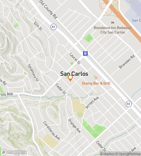 San Carlos Hazineleri Avı için hazine avı yürüyüş turu haritası