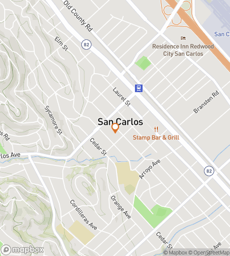 Carte du parcours de chasse au trésor à pied pour "La Chasse au Trésor SideQuest Safari de San Carlos" !