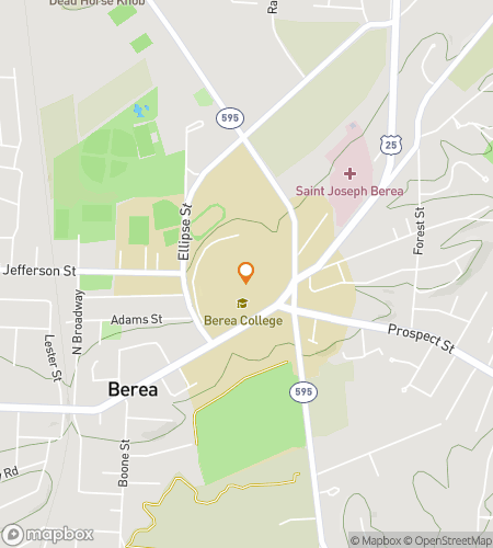 Map of scavenger hunt walking tour for The Wild & Wise Hunt at Berea College