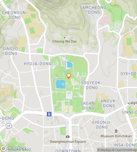 Kartta aarteenetsinn&auml;n k&auml;velykierrokselle Seoul Ghost Huntiin