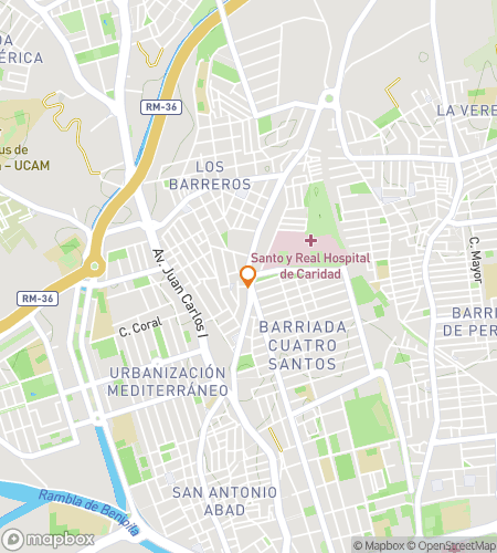 Map of scavenger hunt walking tour for Cartagena: Roman Ruins & Mediterranean Clues