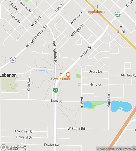 Χάρτης περιήγησης scavenger hunt για το Lebanons Downtown Delight Hunt