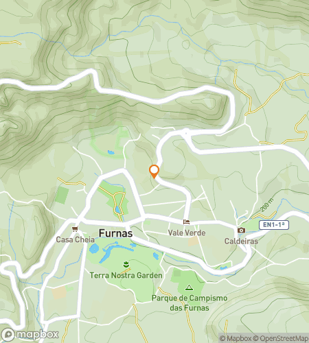 Map of scavenger hunt walking tour for Hot Springs & Hidden Trails