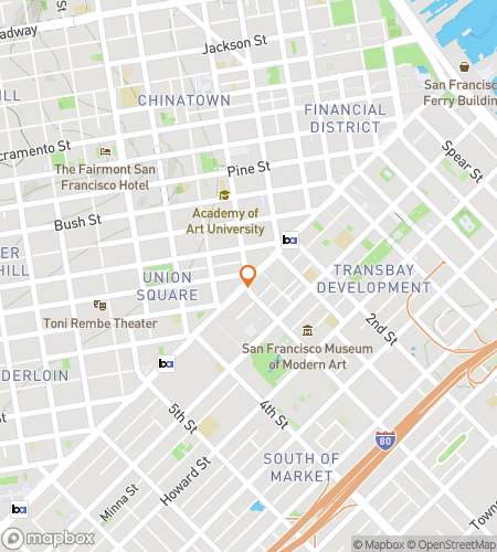 Map of scavenger hunt walking tour for Union Square Scavenger Hunt