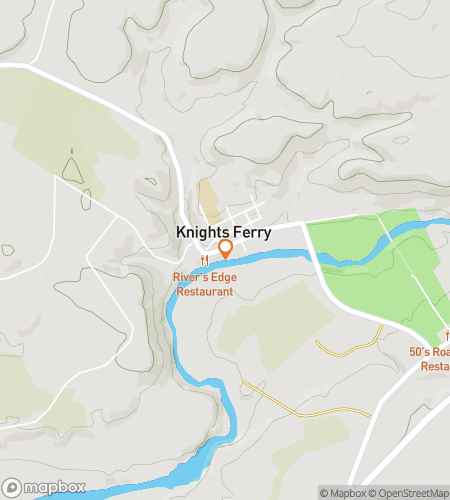 Map of scavenger hunt walking tour for Knightly Downtown Treasure Hunt