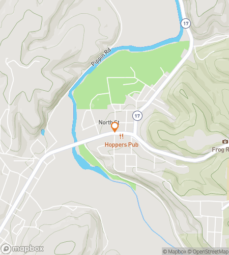 Waynesvilles Wild West Adventure için scavenger hunt yürüyüş turu haritası