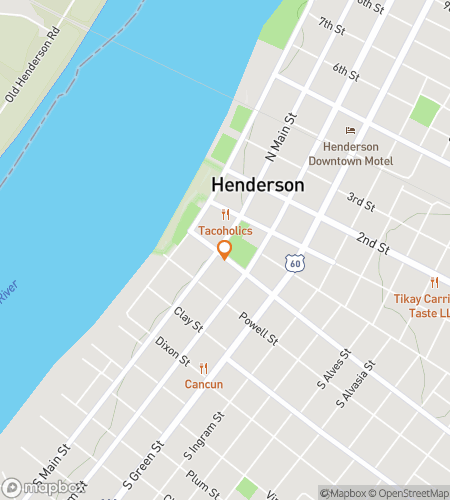 Map of scavenger hunt walking tour for Henderson & Seek