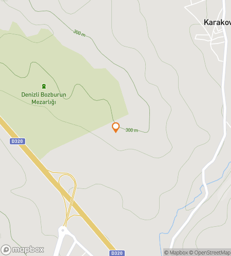 Map of scavenger hunt walking tour for Rooster & Riddles: Denizli Dash