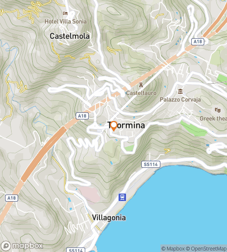 Map of scavenger hunt walking tour for Teatro to Terrace Quest