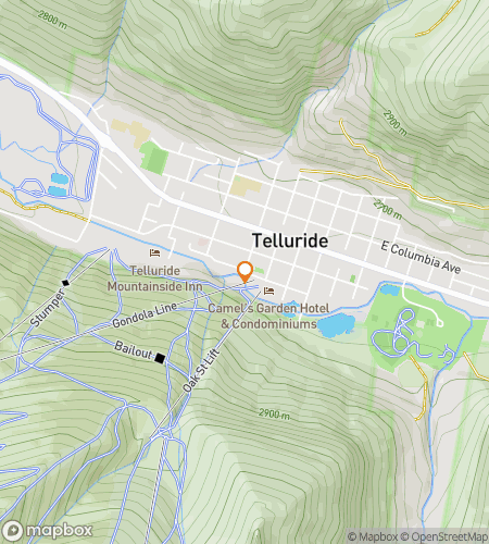 Mysteries in the Mountains: Telluride Hunt için scavenger hunt yürüyüş turu haritası