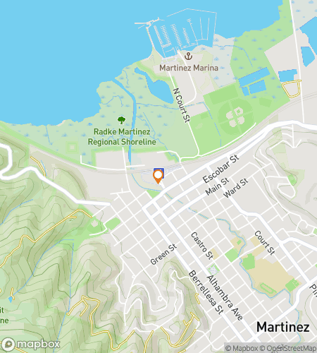 Map of scavenger hunt walking tour for The Ferry Tale Adventure