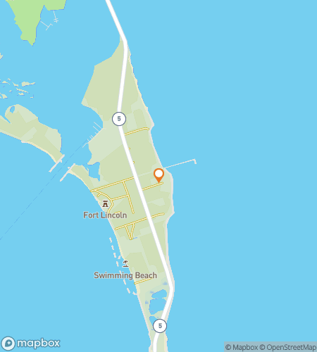 Map of scavenger hunt walking tour for Point Lookout Scavenger Hunt