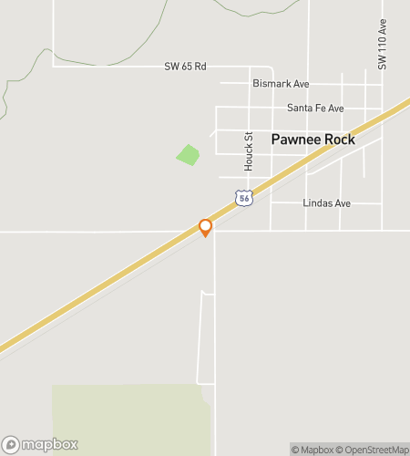 Mapa procházky s lovem na průzkumníky pro Rockin‘ Riddles of Pawnee Hunt