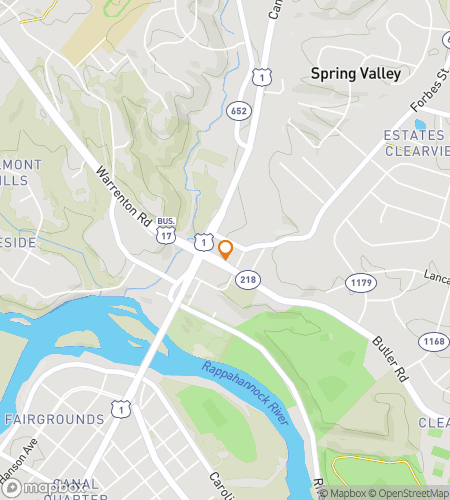 Map of scavenger hunt walking tour for Falmouth‘s Fantastic Finders Frenzy