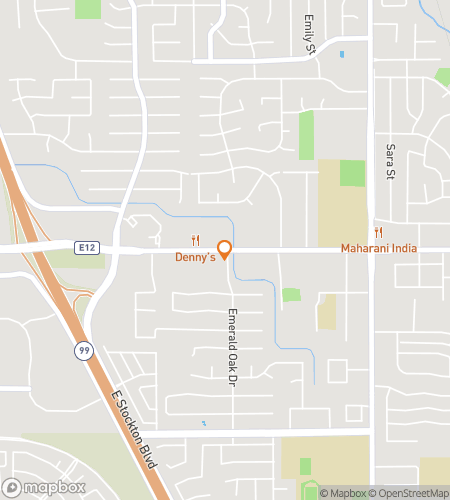 Map of scavenger hunt walking tour for Elk Grove: Trails, Trees & Tucked-Away Finds