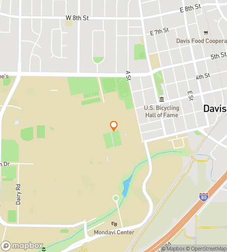 Map of scavenger hunt walking tour for Egghead Escapade: The UC Davis Hunt